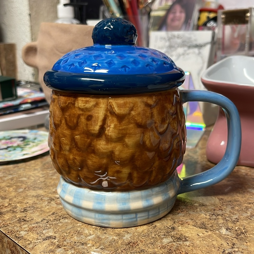 West Elm Dapper Animal Mug - Owl - Picture 5 of 9
